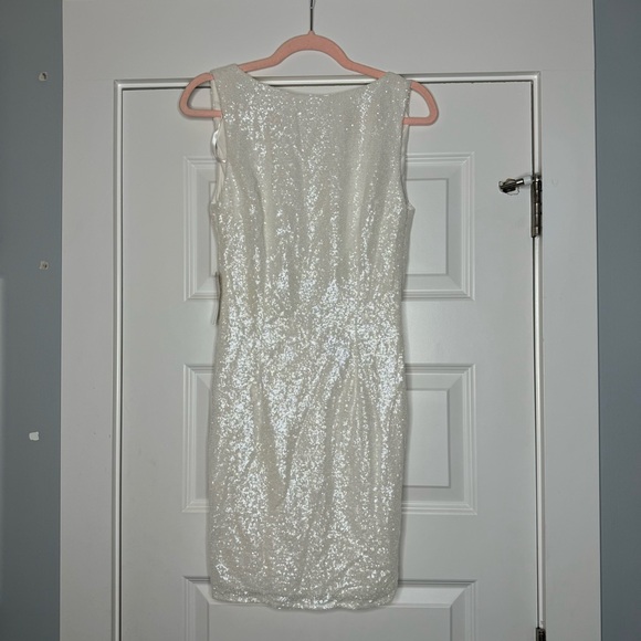 NWT Katie May Revolve Sparkle Dress in Ivory - Picture 16 of 16